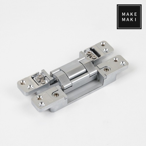 꾸밈닷컴 - 경첩/힌지 ▼ > 숨은경첩/컨실드힌지 > 3WAY 컨실드힌지 MK-340 (80kg) 2개입
