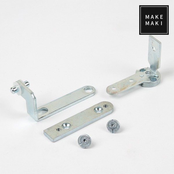 꾸밈닷컴 - 경첩/힌지 ▼ > 대문/샤시경첩 > 3WAY 피봇힌지 MK-330 (45kg) 알루미늄문용