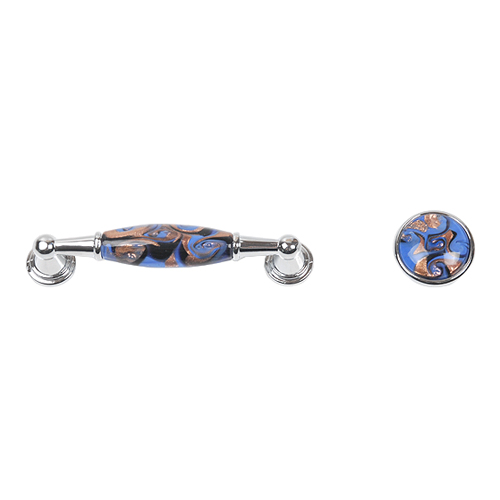 꾸밈닷컴 - 손잡이/도어락 ▼ > 가구손잡이 ▼ > 1구 꼭지손잡이 > 1구 꼭지손잡이 마블링 (32mm/M)
