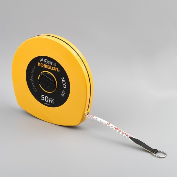 꾸밈닷컴 - 수공구/전동공구/잡화류 ▼ > 수공구▼ > 자/줄자 > 코메론 네오화이버 줄자 50M