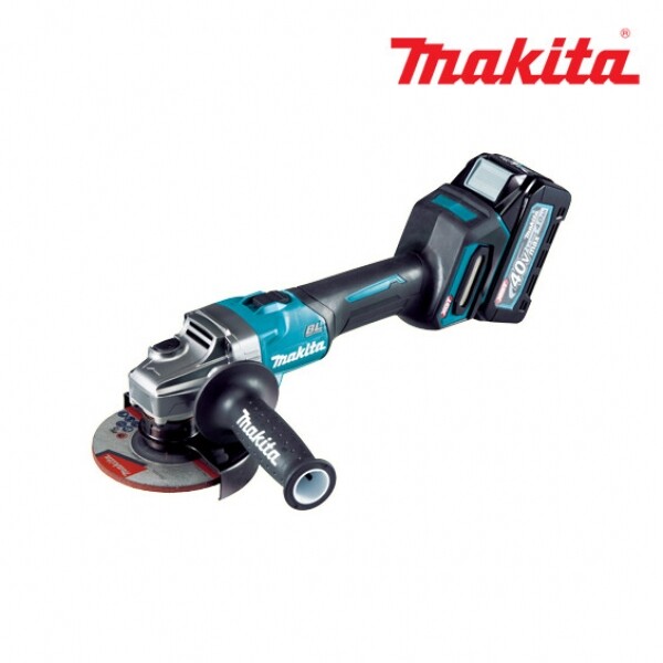 꾸밈닷컴 - 수공구/전동공구/잡화류 ▼ > 전동공구 ▼ > 절단공구 > 마끼다 40V max 무선 앵글 그라인더 세트 GA003
