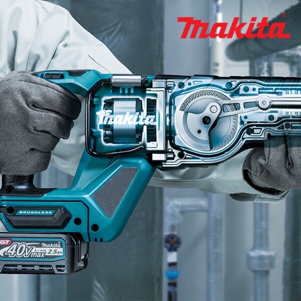 꾸밈닷컴 - 수공구/전동공구/잡화류 ▼ > 전동공구 ▼ > 절단공구 > 마끼다 40V max 무선 컷소 세트 JR001