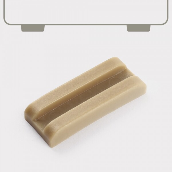 꾸밈닷컴 - 바퀴/가구다리 ▼ > 가구발 > PVC 가구발 (18x46mm) 1개