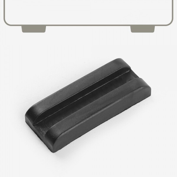 꾸밈닷컴 - 바퀴/가구다리 ▼ > 가구발 > PVC 가구발 (18x46mm) 1개