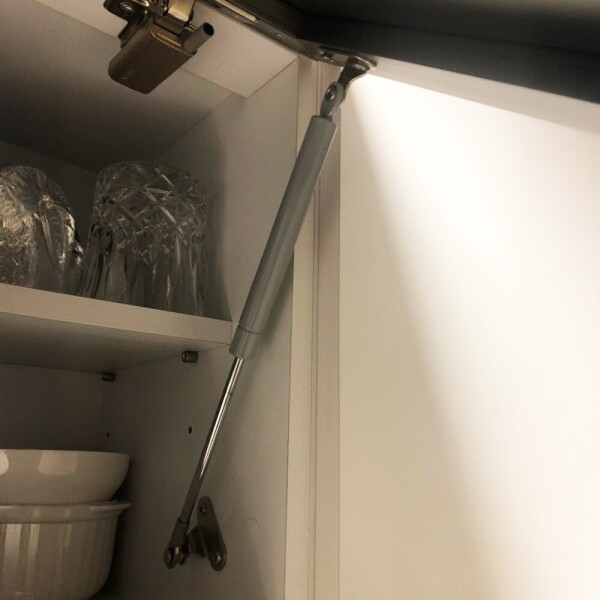 꾸밈닷컴 - 가구부속/캠핑카부속 ▼ > 가스쇼바/수대/각도조절대 ▼ > 가스쇼바 > 가정용 유압 가스쇼바 그레이