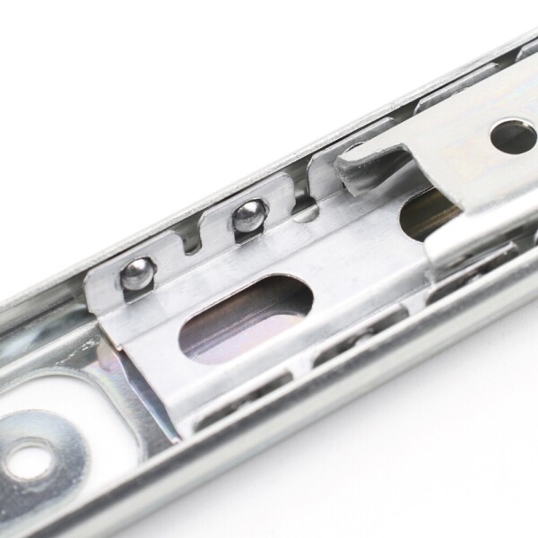 꾸밈닷컴 - 가구부속/캠핑카부속 ▼ > 서랍레일/회전판 ▼ > 서랍레일 > 2단 볼레일 2개 1조