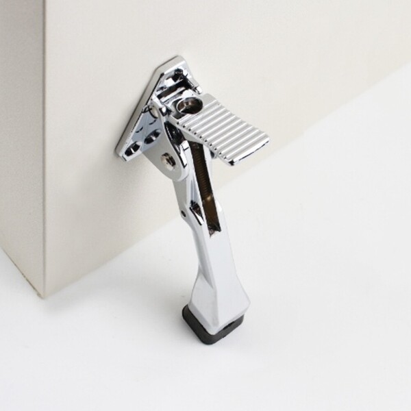 꾸밈닷컴 - 도어부속/슬라이딩도어 ▼ > 도어스토퍼/말발굽/도어쿠션 ▼ > 말발굽 > 원터치 사각 말발굽 도어스토퍼