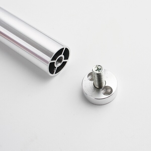 꾸밈닷컴 - 가구부속/캠핑카부속 ▼ > 목심/선반다보/아크릴후크 ▼ > 아크릴후크/다보 > 알루미늄 다보 3단 25mm