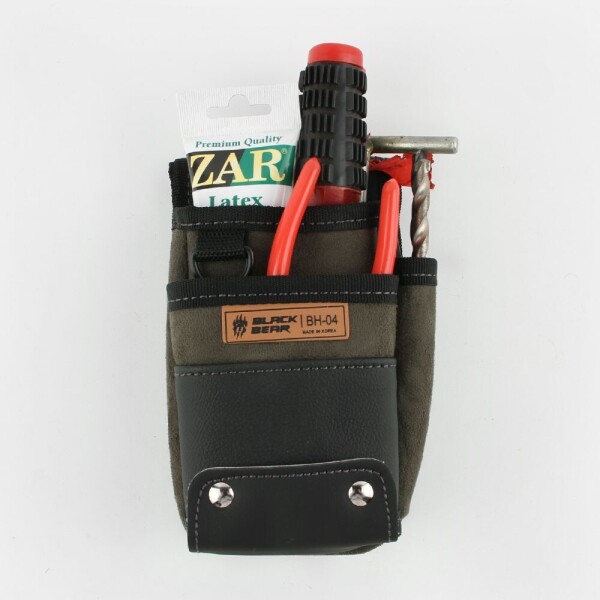 꾸밈닷컴 - 수공구/전동공구/잡화류 ▼ > 수공구▼ > 공구함/공구주머니 > 블랙베어 공구집 스웨이드 툴 파우치 BH-04