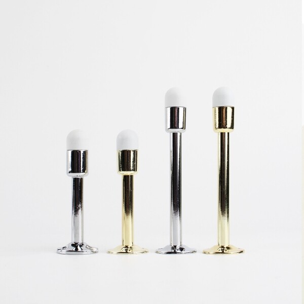 꾸밈닷컴 - 도어부속/슬라이딩도어 ▼ > 도어스토퍼/말발굽/도어쿠션 ▼ > 도어스토퍼 > 일자 도어스토퍼 메탈