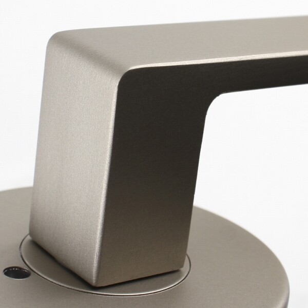 꾸밈닷컴 - 손잡이/도어락 ▼ > 방문손잡이 ▼ > 레버 버튼형 > 로그 방문손잡이 BPL-802