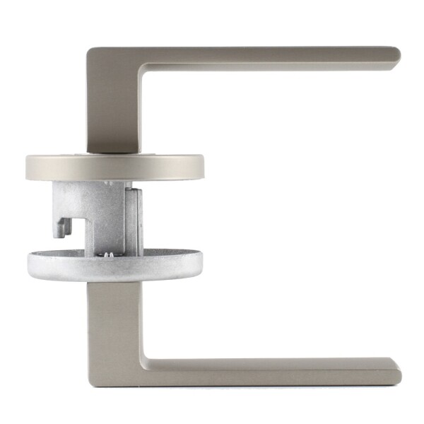 꾸밈닷컴 - 손잡이/도어락 ▼ > 방문손잡이 ▼ > 레버 버튼형 > 로그 방문손잡이 BPL-802