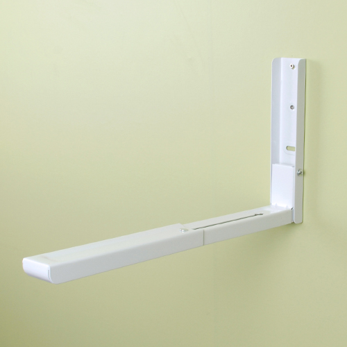 꾸밈닷컴 - 선반/무볼트랙/진열 ▼ > 선반대/선반상판 ▼ > 선반받침대/까치발 > 접이식 선반받침대 길이조절형 (2개1조)