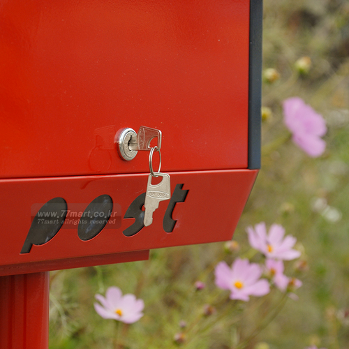 꾸밈닷컴 - 우편함/택배함 ▼ > 스탠드 우편함 > 스탠드 우편함 P04-059 (키타입)